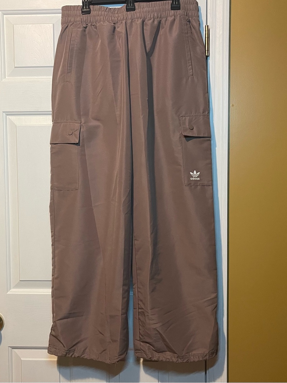 Adidas Satin Cargo Track Pants